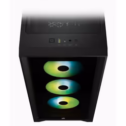 Corsair iCUE 4000X RGB Midi Tower Nero - Vista aggiuntiva 4