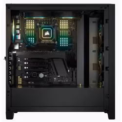 Corsair iCUE 4000X RGB Midi Tower Nero - Vista aggiuntiva 5