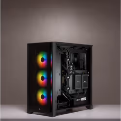 Corsair iCUE 4000X RGB Midi Tower Nero - Vista aggiuntiva 8
