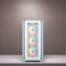 Corsair iCUE 4000X RGB Midi Tower Bianco - Vista aggiuntiva 8