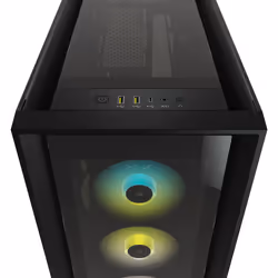 Corsair iCUE 5000X RGB Midi Tower Nero - Vista aggiuntiva 6