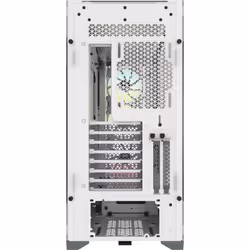 Corsair iCUE 5000X RGB Midi Tower Bianco - Vista aggiuntiva 7