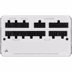 Corsair RPS0120 alimentatore per computer 850 W 24-pin ATX ATX Bianco - Vista aggiuntiva 6
