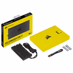 Corsair iCUE Commander Core XT controller della velocità della ventola 6 canali Nero - Vista aggiuntiva 7