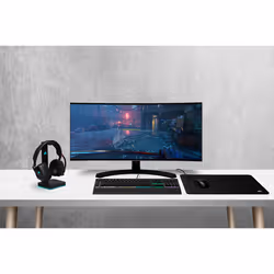 Corsair K55 RGB PRO tastiera Gaming USB QWERTZ Tedesco Nero