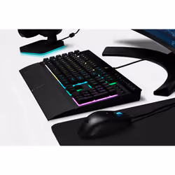 Corsair K55 RGB PRO tastiera Gaming USB QWERTZ Tedesco Nero - Vista aggiuntiva 7
