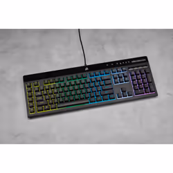 Corsair K55 RGB PRO tastiera Gaming USB QWERTZ Tedesco Nero - Vista aggiuntiva 8