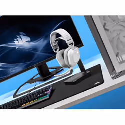 Corsair HS80 RGB Auricolare Wireless A Padiglione Gaming Bianco - Vista aggiuntiva 6
