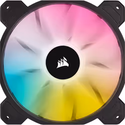 Corsair SP140 RGB ELITE Case per computer Ventilatore 14 cm Nero 2 pz - Vista aggiuntiva 4