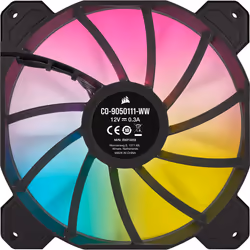 Corsair SP140 RGB ELITE Case per computer Ventilatore 14 cm Nero 2 pz - Vista aggiuntiva 5