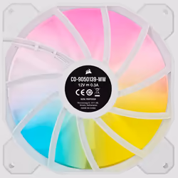 Corsair SP140 RGB ELITE Case per computer Ventilatore 14 cm Bianco 2 pz - Vista aggiuntiva 5