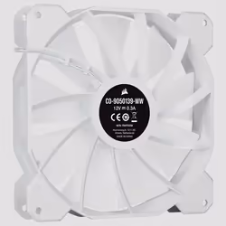 Corsair SP140 RGB ELITE Case per computer Ventilatore 14 cm Bianco 2 pz - Vista aggiuntiva 7