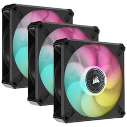 Corsair CO-9050113-WW sistema di raffreddamento per computer Case per computer Ventilatore 12 cm Nero 3 pz