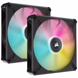 Corsair iCUE ML140 RGB ELITE, Ventilatore, 14 cm, 400 Giri/min, 1600 Giri/min, 10 dB, Nero