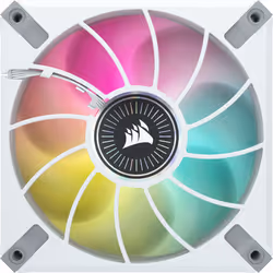 Corsair iCUE ML120 RGB ELITE Case per computer Ventilatore 12 cm Bianco 1 pz - Vista aggiuntiva 4