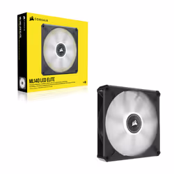 Corsair ML140 LED ELITE Case per computer Ventilatore 12 cm Nero 1 pz - Vista aggiuntiva 4