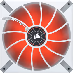 Corsair ML140 LED ELITE Case per computer Ventilatore 12 cm Bianco 1 pz - Vista aggiuntiva 4
