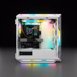 Corsair iCUE 5000T RGB Midi Tower Bianco - Vista aggiuntiva 4