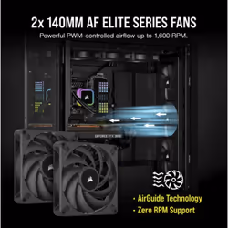 Corsair H115I Raffreddatore d'aria Nero 1 pz - Vista aggiuntiva 4