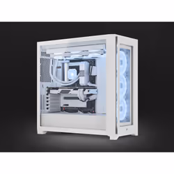 Corsair 5000X RGB QL Edition Midi Tower Bianco - Vista aggiuntiva 5