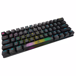 Corsair K70 PRO MINI WIRELESS tastiera Gaming Wireless a RF + USB AZERTY Francese Nero - Vista aggiuntiva 4