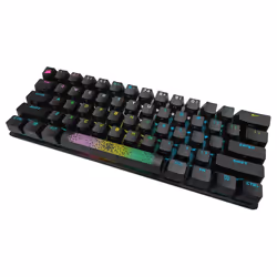 Corsair K70 PRO MINI WIRELESS tastiera Gaming Wireless a RF + USB AZERTY Francese Nero - Vista aggiuntiva 5