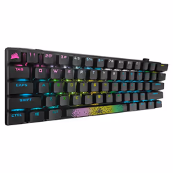 Corsair K70 PRO MINI WIRELESS tastiera Gaming Wireless a RF + USB AZERTY Francese Nero - Vista aggiuntiva 6