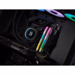 Corsair Vengeance RGB CMH64GX5M4B6000C36 memoria 64 GB 4 x 16 GB DDR5 6000 MHz - Vista aggiuntiva 8