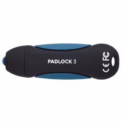 Corsair Padlock unità flash USB 256 GB USB tipo A 3.2 Gen 1 (3.1 Gen 1) Nero, Blu - Vista aggiuntiva 5