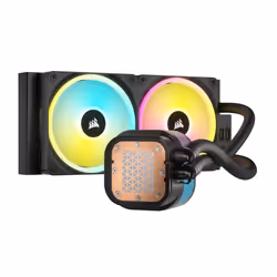 Corsair H100I Processore Kit di raffreddamento a liquido 12 cm Nero - Vista aggiuntiva 6