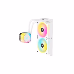 Corsair H100I Processore Raffreddatore ibrido 12 cm Bianco - Vista aggiuntiva 4