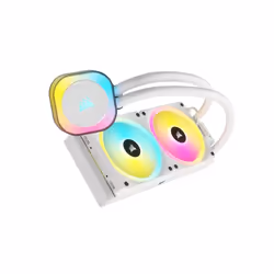 Corsair H100I Processore Raffreddatore ibrido 12 cm Bianco - Vista aggiuntiva 5