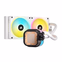 Corsair H100I Processore Raffreddatore ibrido 12 cm Bianco - Vista aggiuntiva 6
