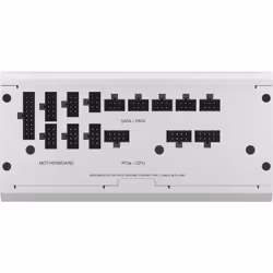 Corsair RM1000x alimentatore per computer 1000 W 24-pin ATX ATX Bianco - Vista aggiuntiva 5