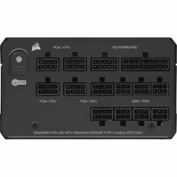 Corsair HX1200i alimentatore per computer 1200 W 24-pin ATX ATX Nero - Vista aggiuntiva 8
