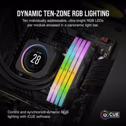 Corsair Vengeance RGB CMH48GX5M2B7200C36 memoria 48 GB 2 x 24 GB DDR5 7200 MHz - Vista aggiuntiva 8