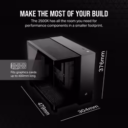 Corsair 2500X Midi Tower Nero - Vista aggiuntiva 6