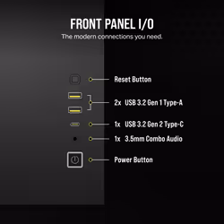Corsair 2500X Midi Tower Nero - Vista aggiuntiva 8