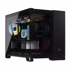 Corsair 2500X RGB Micro Tower Nero - Vista aggiuntiva 7