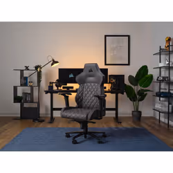 Corsair TC500 LUXE Sedia da gaming per PC Sedia tappezzata Nero - Vista aggiuntiva 6