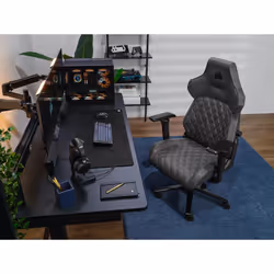 Corsair TC500 LUXE Sedia da gaming per PC Sedia tappezzata Nero - Vista aggiuntiva 8