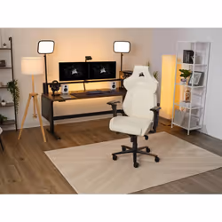 Corsair TC500 LUXE Sedia da gaming per PC Sedia tappezzata Beige - Vista aggiuntiva 7