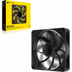 Corsair RS140 MAX Case per computer Ventilatore 14 cm Nero 1 pz - Vista aggiuntiva 4