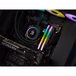 Corsair Vengeance RGB CMH32GX5M2B6000C38 memoria 32 GB 2 x 16 GB DDR5 6000 MHz - Vista aggiuntiva 5
