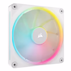 Corsair CO-9051032-WW sistema di raffreddamento per computer Case per computer Ventilatore 14 cm Bianco 2 pz - Vista aggiuntiva 4