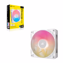 Corsair iCUE LINK RX120 MAX RGB Case per computer Ventilatore 12 cm Bianco 1 pz - Vista aggiuntiva 4