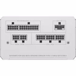 Corsair RMe Series RM850e alimentatore per computer 850 W 20+4 pin ATX ATX Bianco