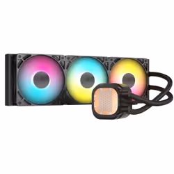 Corsair NAUTILUS 360 RS ARGB Processore Raffreddatore d'aria Nero - Vista aggiuntiva 5