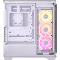 Corsair iCUE LINK 3500X RGB Midi Tower Bianco - Vista aggiuntiva 4