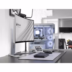 Corsair XENEON 34WQHD240-C 34" WQXGA QD-OLED Bianco - Vista aggiuntiva 7